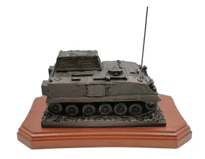 432 Bulldog With Basket in Cold Cast Bronze