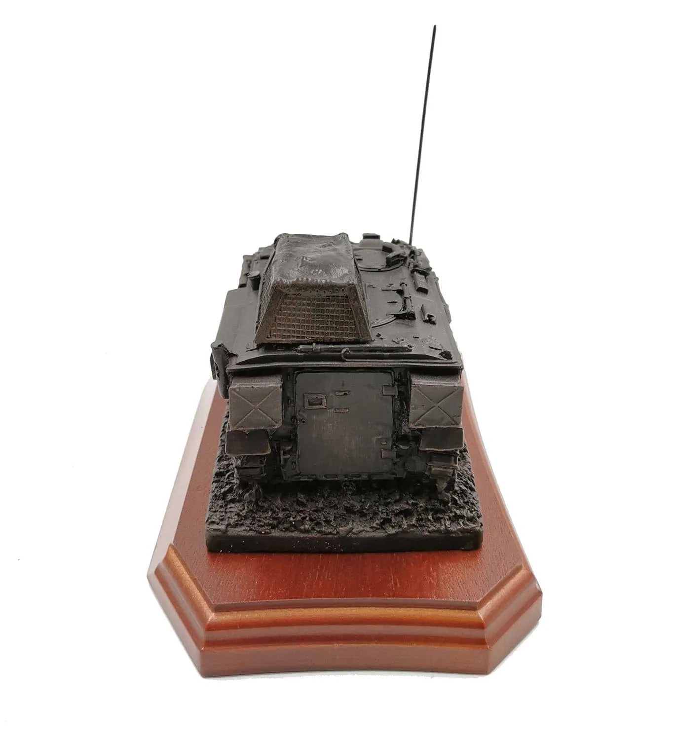 432 Bulldog With Basket in Cold Cast Bronze