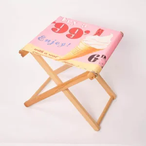 99 Flake - Martin Wiscombe - Outdoor Glamping Camping  Stool