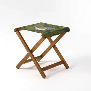 Black Throated Thrush - Robert Gillmor - Glamping Camping  Stool