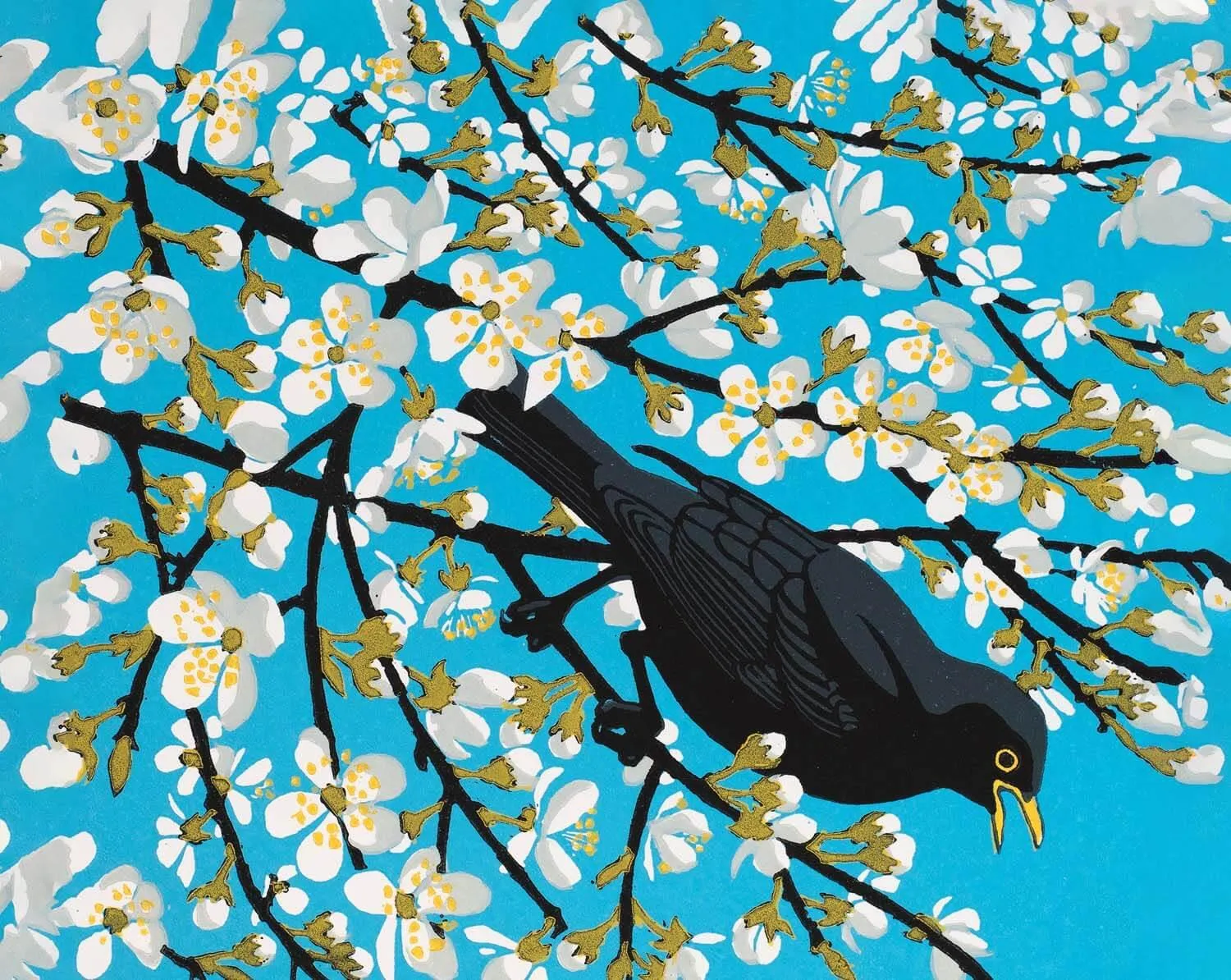 Blackthorn - Robert Gillmor- Camping Glamping Stool