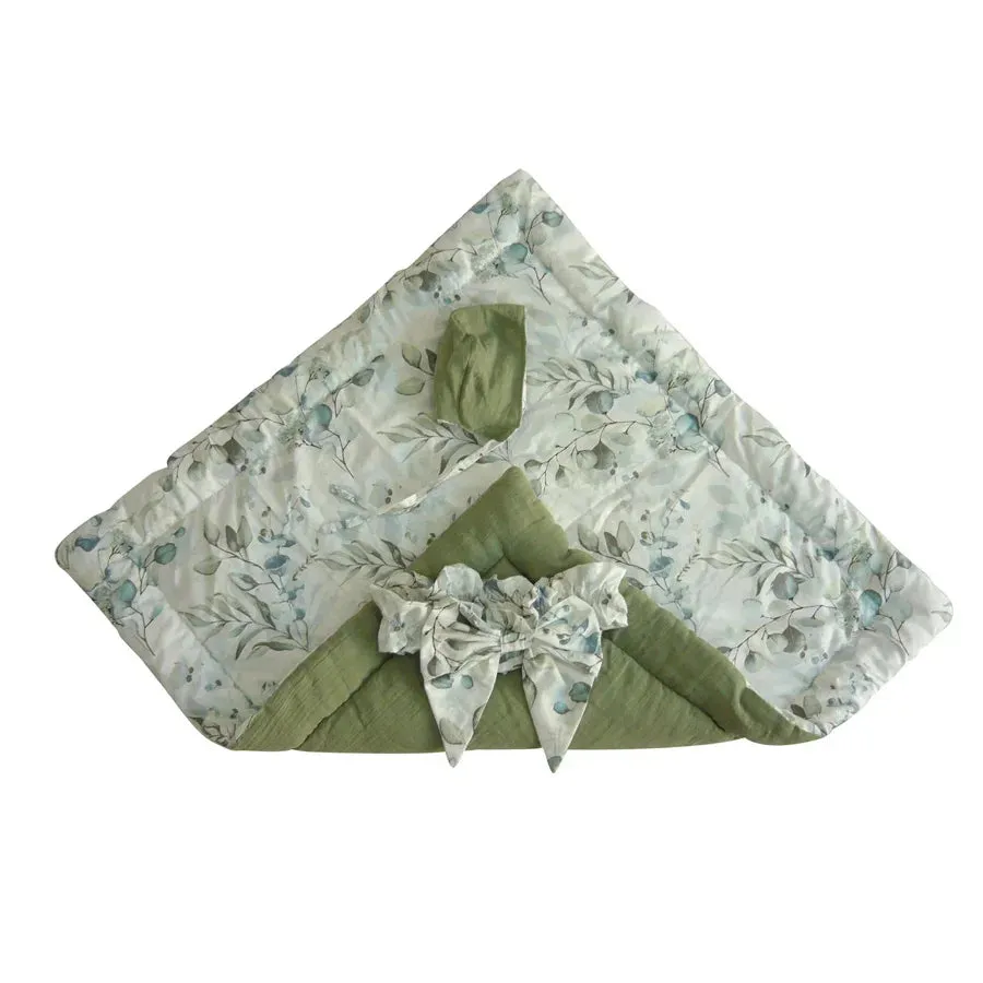 Elmalella Cassia Newborn Cocoon/Hat (Glade)