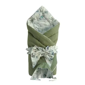 Elmalella Cassia Newborn Cocoon/Hat (Glade)