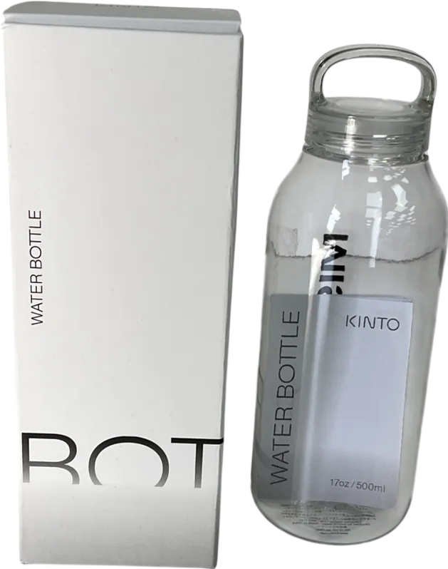 kinto White Water Bottle 500m One Size