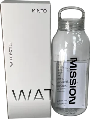 kinto White Water Bottle 500m One Size
